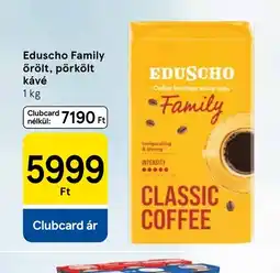 Tesco Eduscho Family őrölt, pörkölt kávé ajánlat