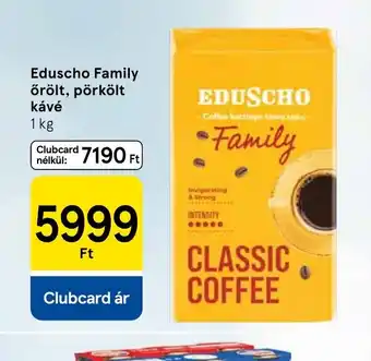 Tesco Eduscho Family őrölt, pörkölt kávé ajánlat
