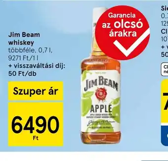 Tesco Jim Beam whiskey ajánlat