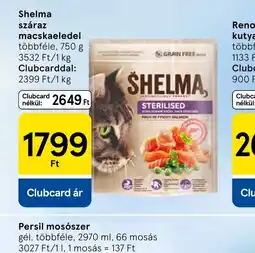 Tesco Shelma száraz macskaeledel ajánlat