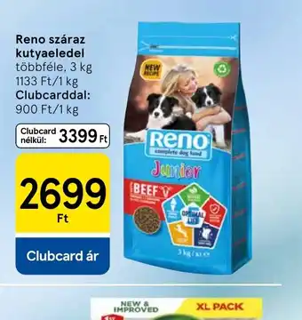 Tesco Reno száraz kutyaeledel ajánlat