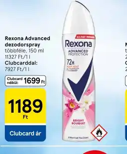 Tesco Rexona Advanced dezodorspray ajánlat