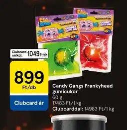 Tesco Candy Gangs Frankyhead gumicukor ajánlat