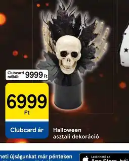 Tesco Halloween asztali dekoráci ajánlat