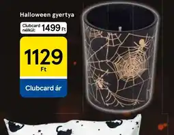 Tesco Halloween gyertya ajánlat