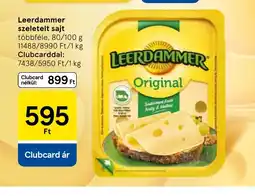 Tesco Leerdammer szeletelt sajt ajánlat