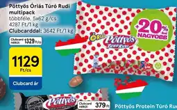 Tesco Pöttyös riás Túr Rudi ajánlat