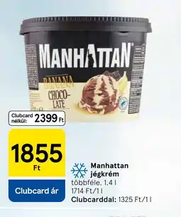 Tesco Manhattan Jégkrém ajánlat