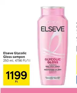 Tesco Elseve Glycolic Gloss sampon ajánlat
