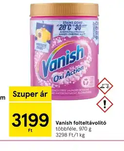 Tesco Vanish folteltávolít ajánlat
