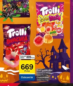 Tesco Trolli gumicukor ajánlat