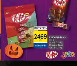 Tesco KitKat Minis mix ajánlat