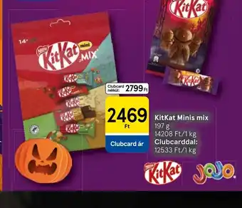 Tesco KitKat Minis mix ajánlat