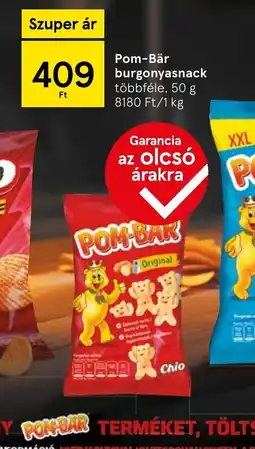 Tesco Pom-B POM-BAKr burgonyasnack ajánlat