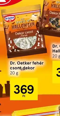 Tesco Dr. Oetker fehér csont dekor ajánlat
