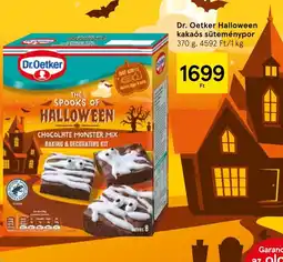 Tesco Dr. Oetker Halloween kakas süteménypor ajánlat