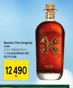 Tesco Bumbu The Original Rum ajánlat