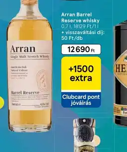 Tesco Arran Barrel Reserve whisky ajánlat