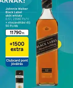 Tesco Johnnie Walker Black Label skt whisky ajánlat
