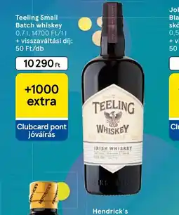 Tesco Teeling Small Batch Whiskey ajánlat