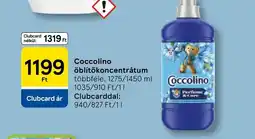 Tesco Coccolino öblítőkoncentrátum ajánlat