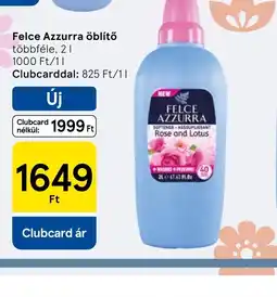 Tesco Felce Azzurra öblítő ajánlat