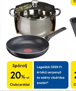 Tesco Serpenyő és edény ajánlat