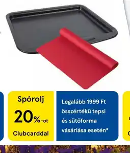 Tesco Tepsik és sütőformák ajánlat