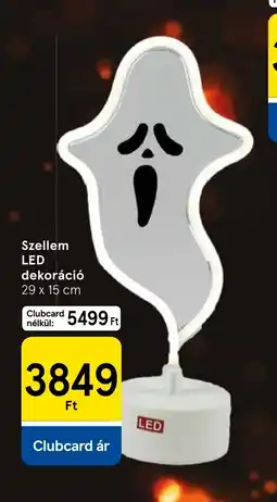 Tesco Szellem LED dekoráci ajánlat