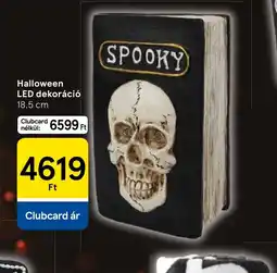 Tesco Halloween LED dekoráci ajánlat