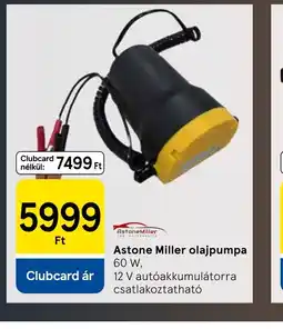 Tesco Astone Miller olajpumpa ajánlat