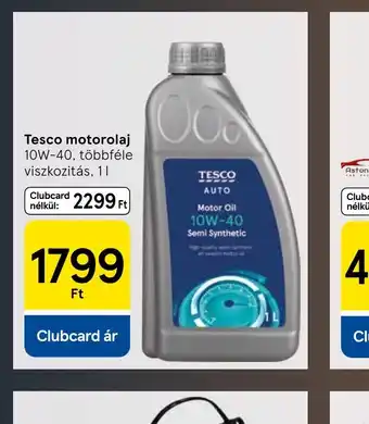 Tesco Tesco motorolaj ajánlat