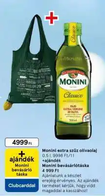 Tesco MONINI Extra szűz olívaolaj ajánlat