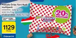 Tesco Pöttyös Óriás Túró Rudi Multipack ajánlat
