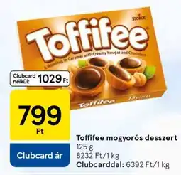 Tesco Toffifee mogyorós desszert ajánlat
