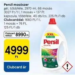 Tesco PERSIL Mosószer ajánlat