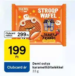 Tesco Demi ostya karamelltöltelékkel ajánlat
