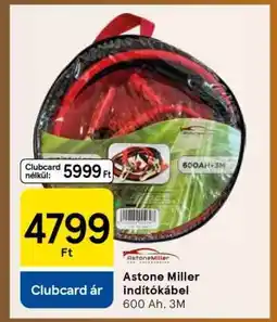 Tesco Astone Miller Indítókábel ajánlat