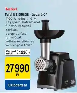 Tesco Tefal NE105838 húsdaráló ajánlat