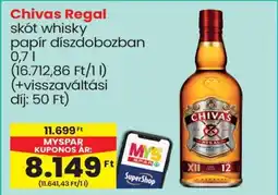 Spar Chivas Regal ajánlat