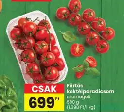 Spar Fürtös koktélparadicsom ajánlat