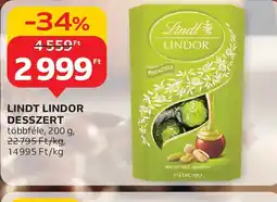 Auchan Lindt Lindor Desszert ajánlat