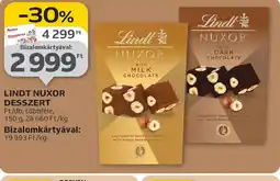 Auchan Lindt Nuxor Desszert ajánlat