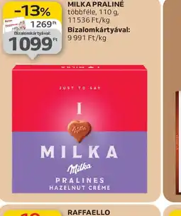 Auchan Milka Praliné ajánlat
