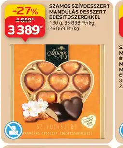 Auchan Szamos Szívdesszert Mandulás Desszert ajánlat