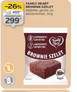 Auchan Family Heart Brownie Szelet ajánlat