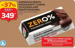 Auchan Szerencsi Zero% Tejcsokoládé ajánlat