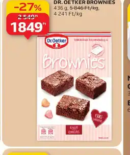 Auchan Dr. Oetker Brownies ajánlat