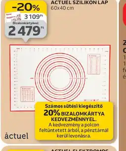 Auchan Actuel Szilikon Lap ajánlat