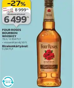 Auchan Four Roses Bourbon Whiskey ajánlat